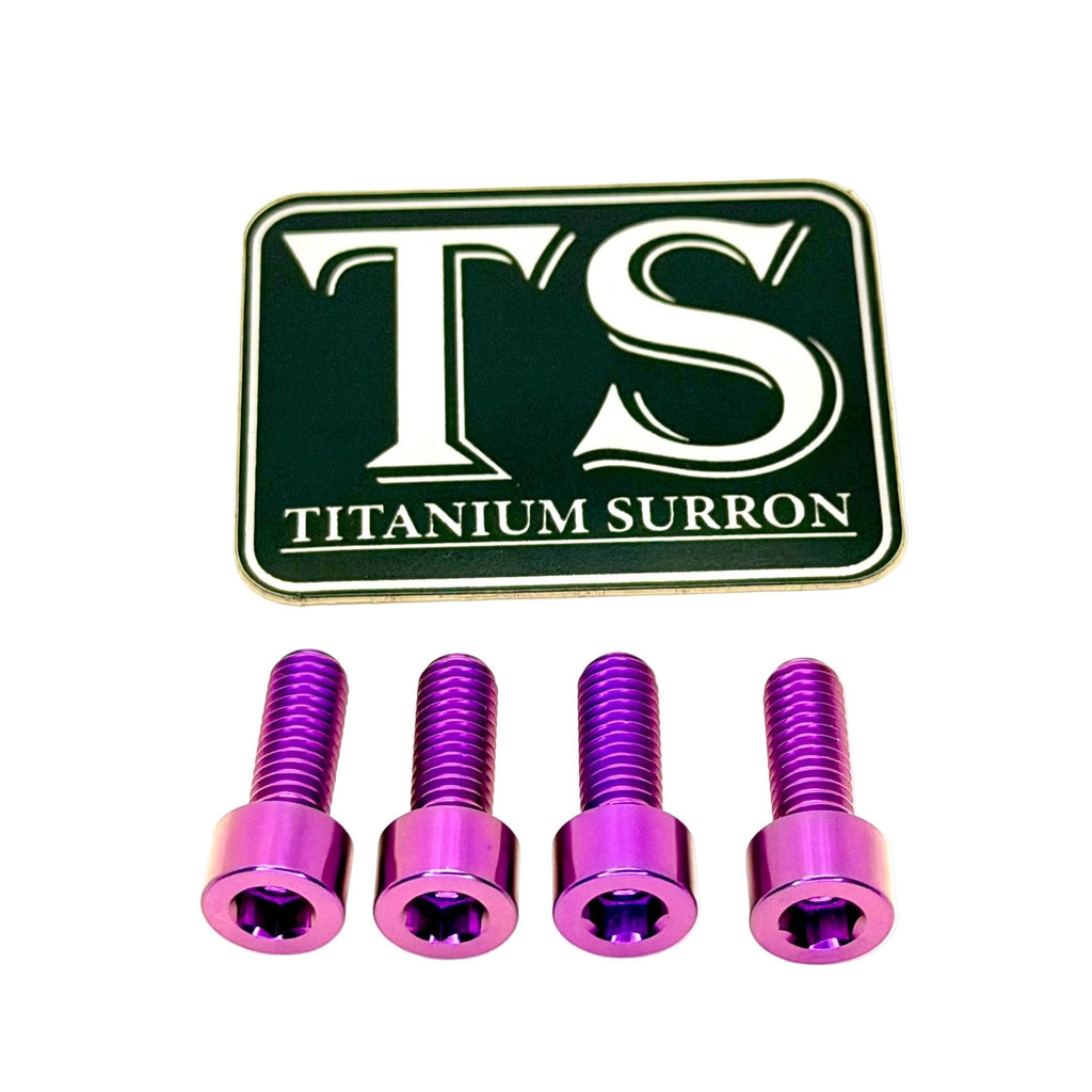 Titanium Controller Mount Bolts for E-moto