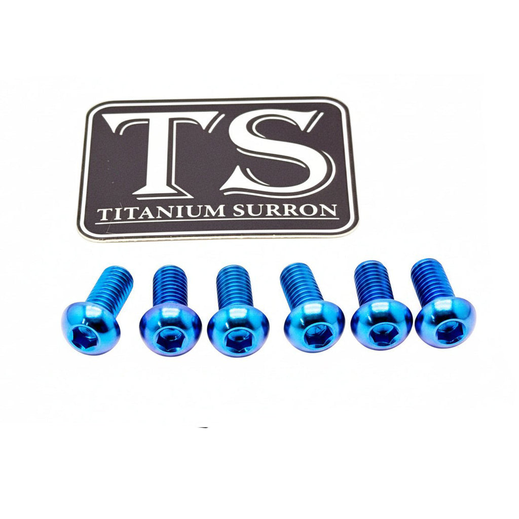 Titanium Controller Mount Bolts for E-moto