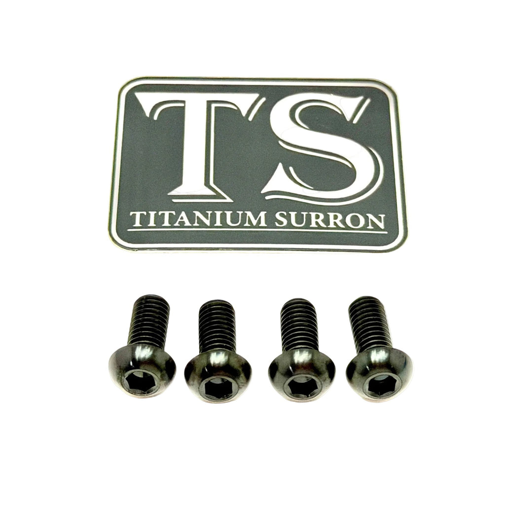 Titanium Controller Mount Bolts for E-moto