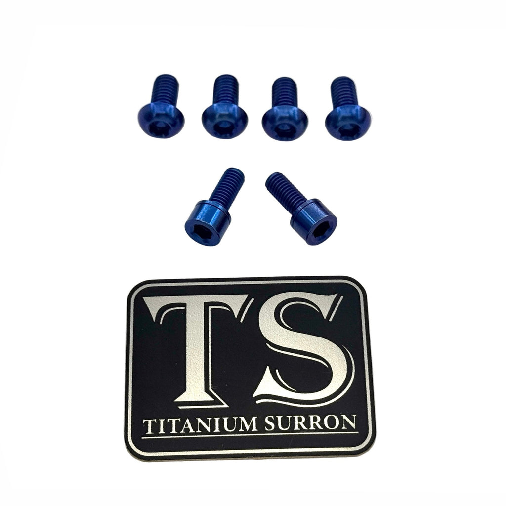 Titanium E-Moto Headlight Mount Bolts Titanium Surron