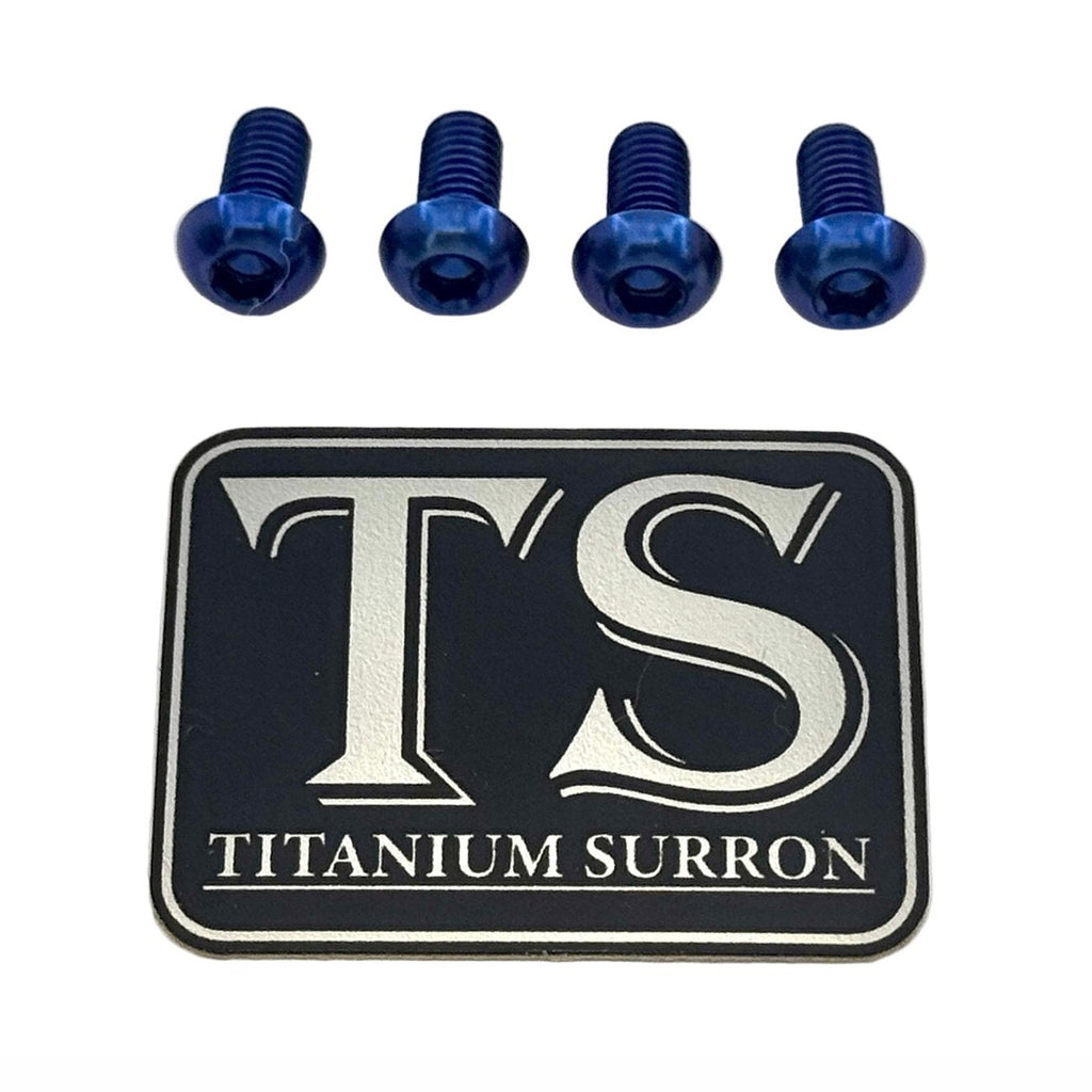 Titanium E-Moto Headlight Mount Bolts Titanium Surron