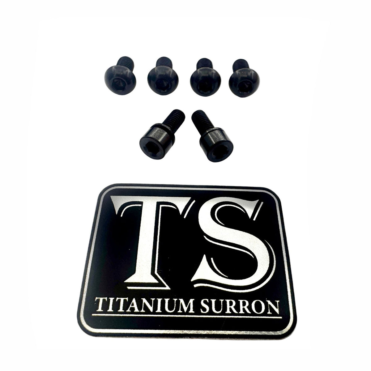 Titanium E-Moto Headlight Mount Bolts Titanium Surron