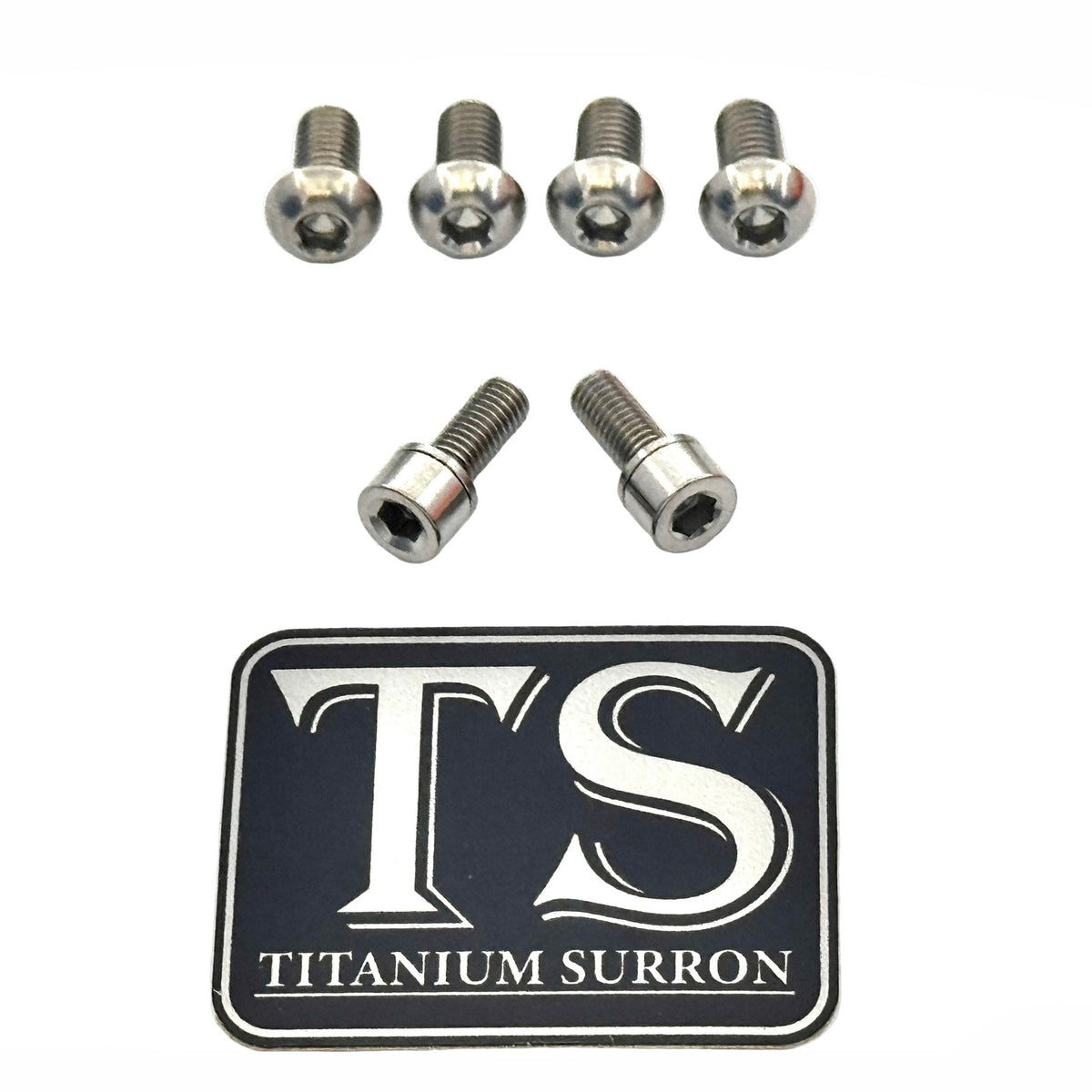 Titanium E-Moto Headlight Mount Bolts Titanium Surron