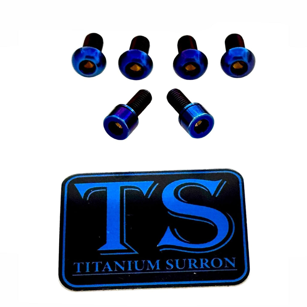 Titanium E-Moto Headlight Mount Bolts Titanium Surron