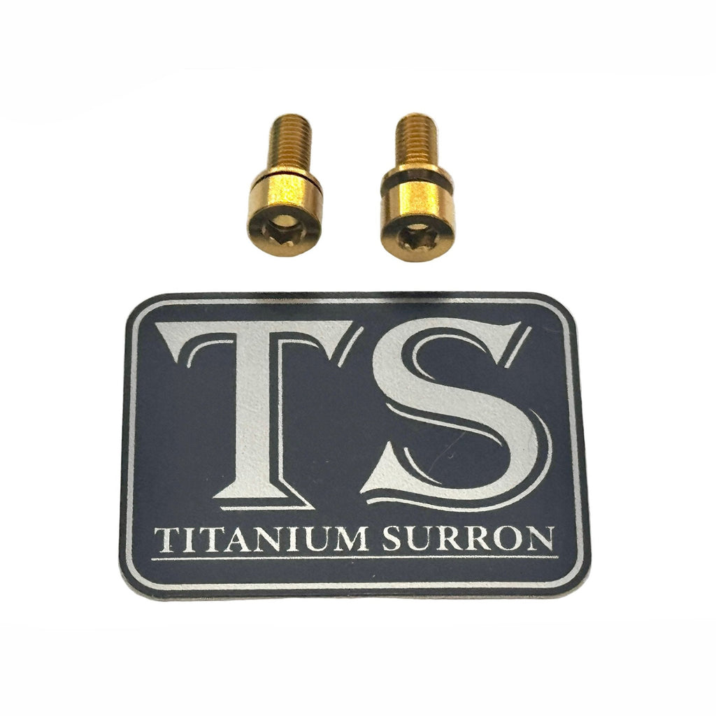Titanium E-Moto Headlight Mount Bolts Titanium Surron