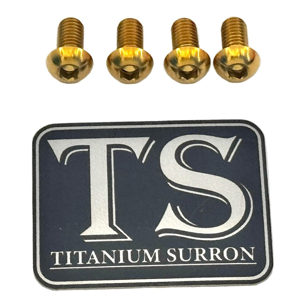 Titanium E-Moto Headlight Mount Bolts Titanium Surron