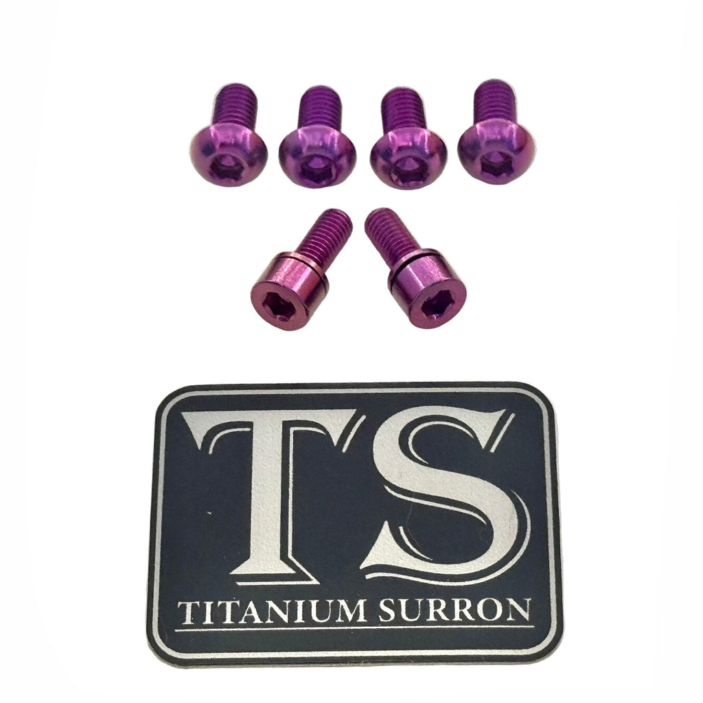 Titanium E-Moto Headlight Mount Bolts Titanium Surron