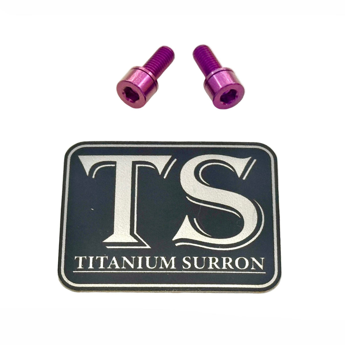 Titanium E-Moto Headlight Mount Bolts Titanium Surron