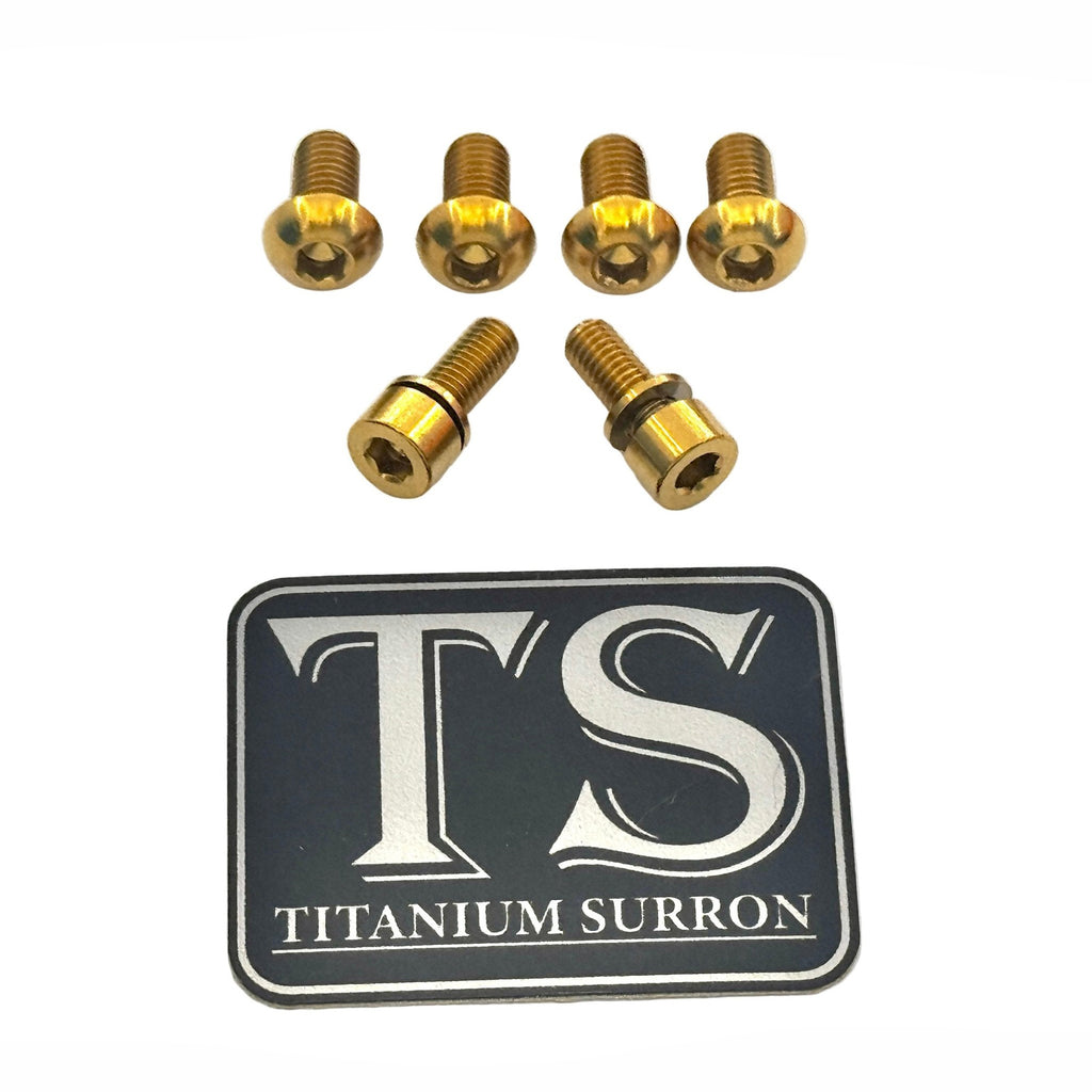 Titanium E-Moto Headlight Mount Bolts Titanium Surron