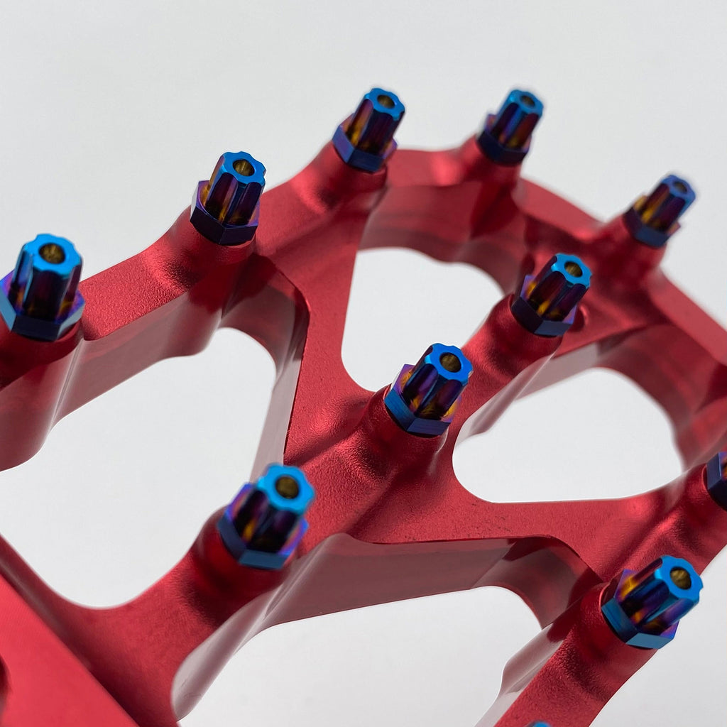 Titanium Elite Foot Peg Screws Warp9Racing