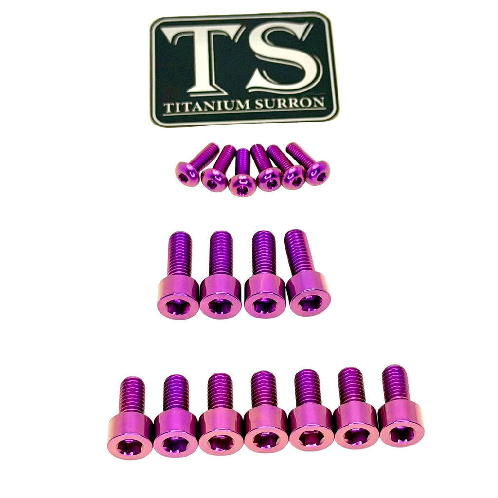 Titanium EXT Ferro Fork Bolt Kits