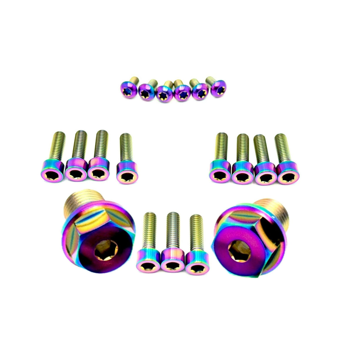 Titanium FastAce Fork Bolt Kits (All Models)