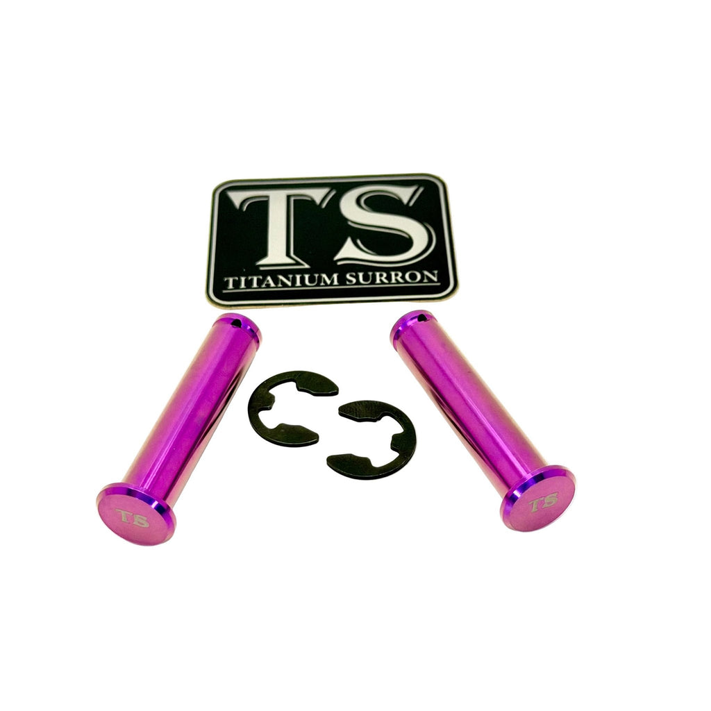 Titanium Foot Peg Pins — E-Moto