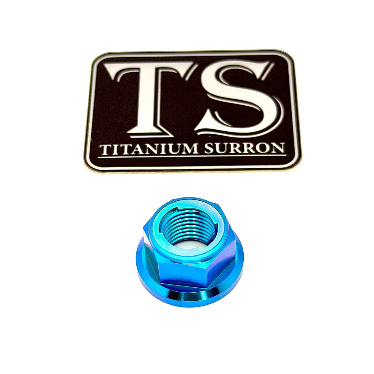 Titanium Rear Axle Nut - E-Moto