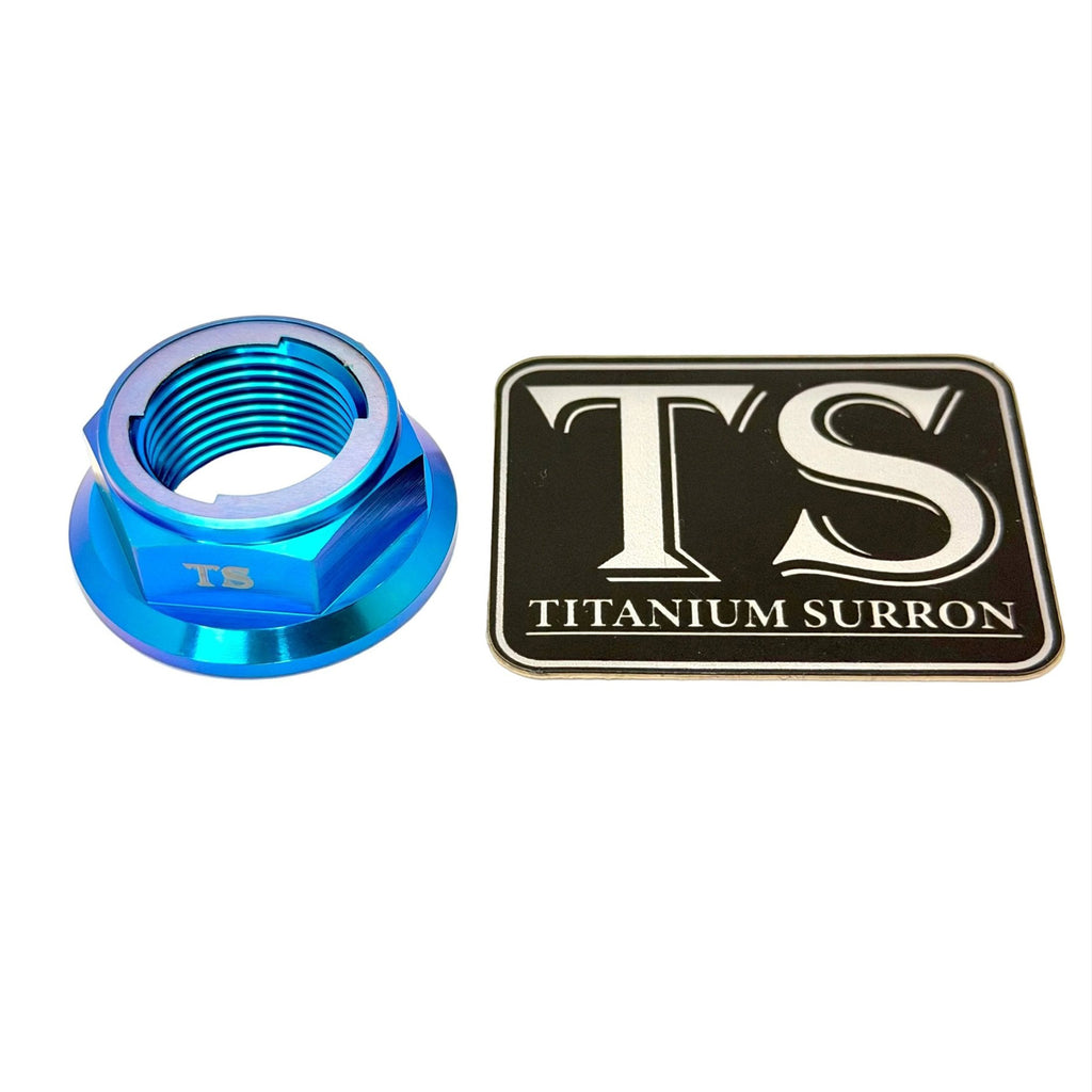 Titanium Rear Axle Nut - E-Moto