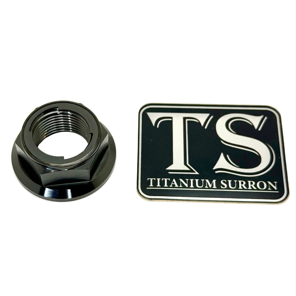 Titanium Rear Axle Nut - E-Moto