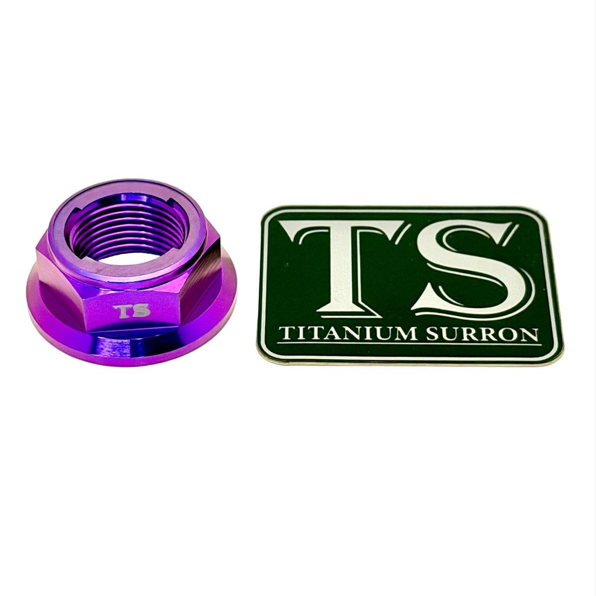 Titanium Rear Axle Nut - E-Moto