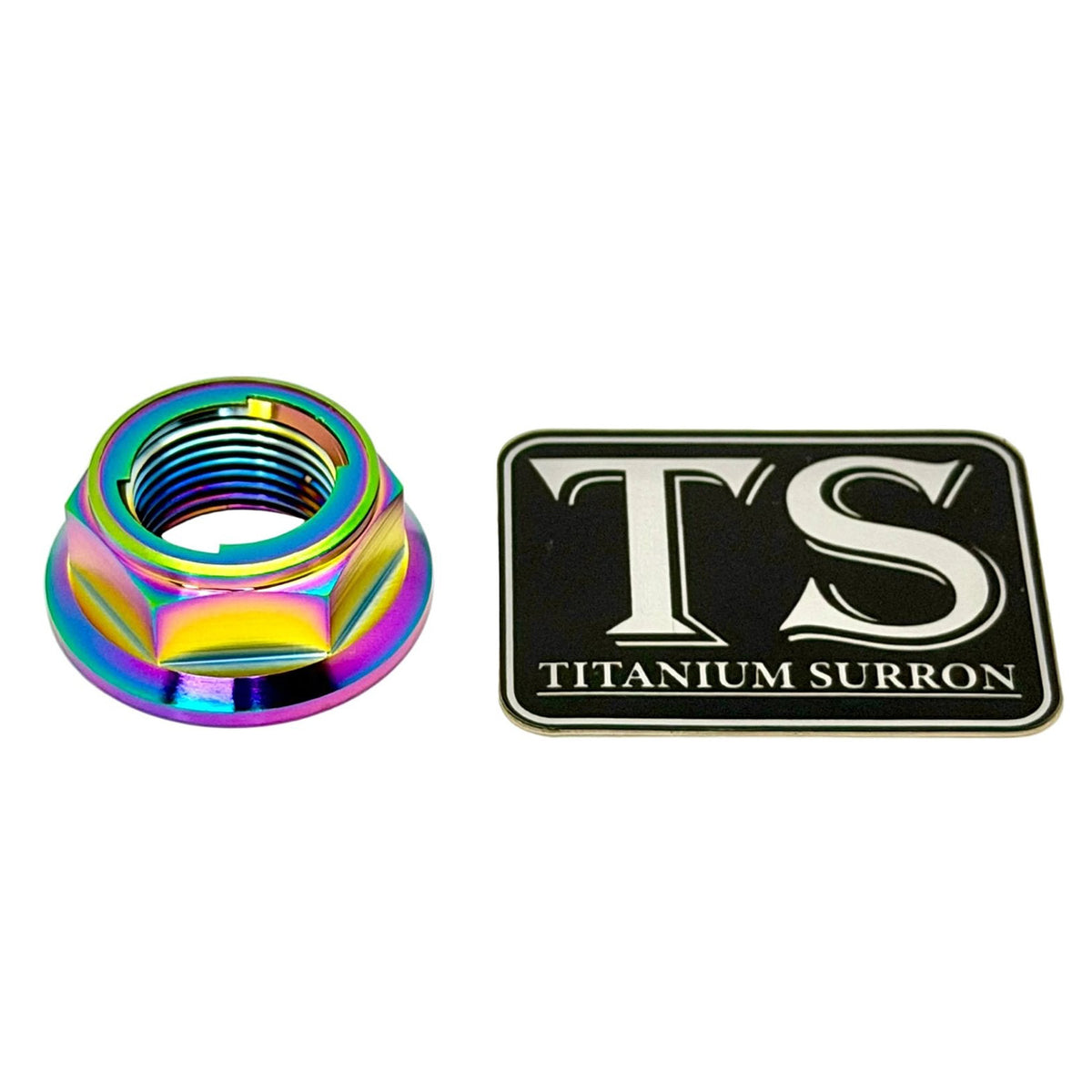 Titanium Rear Axle Nut - E-Moto