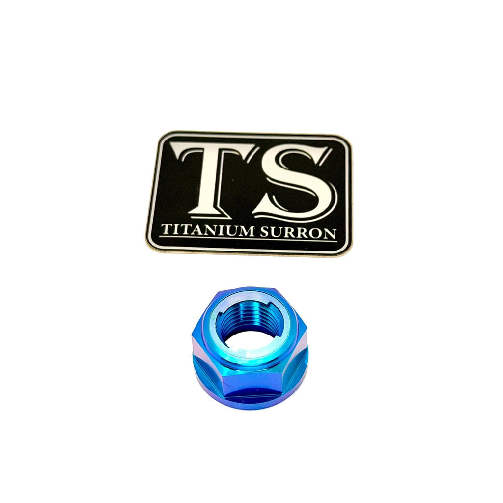 Titanium Rear Axle Nut - E-Moto