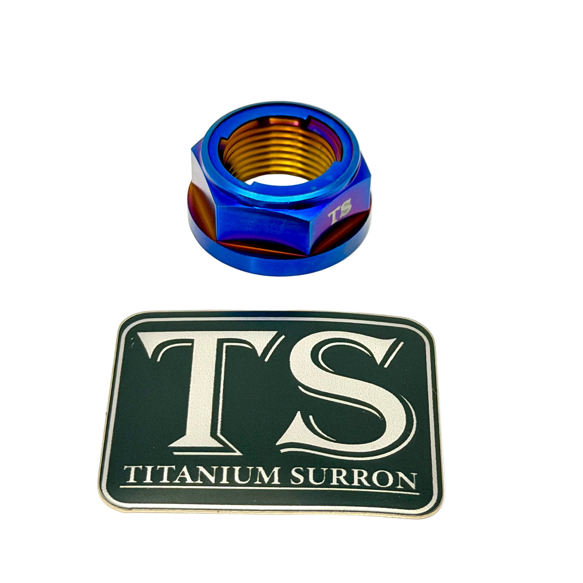 Titanium Rear Axle Nut - E-Moto