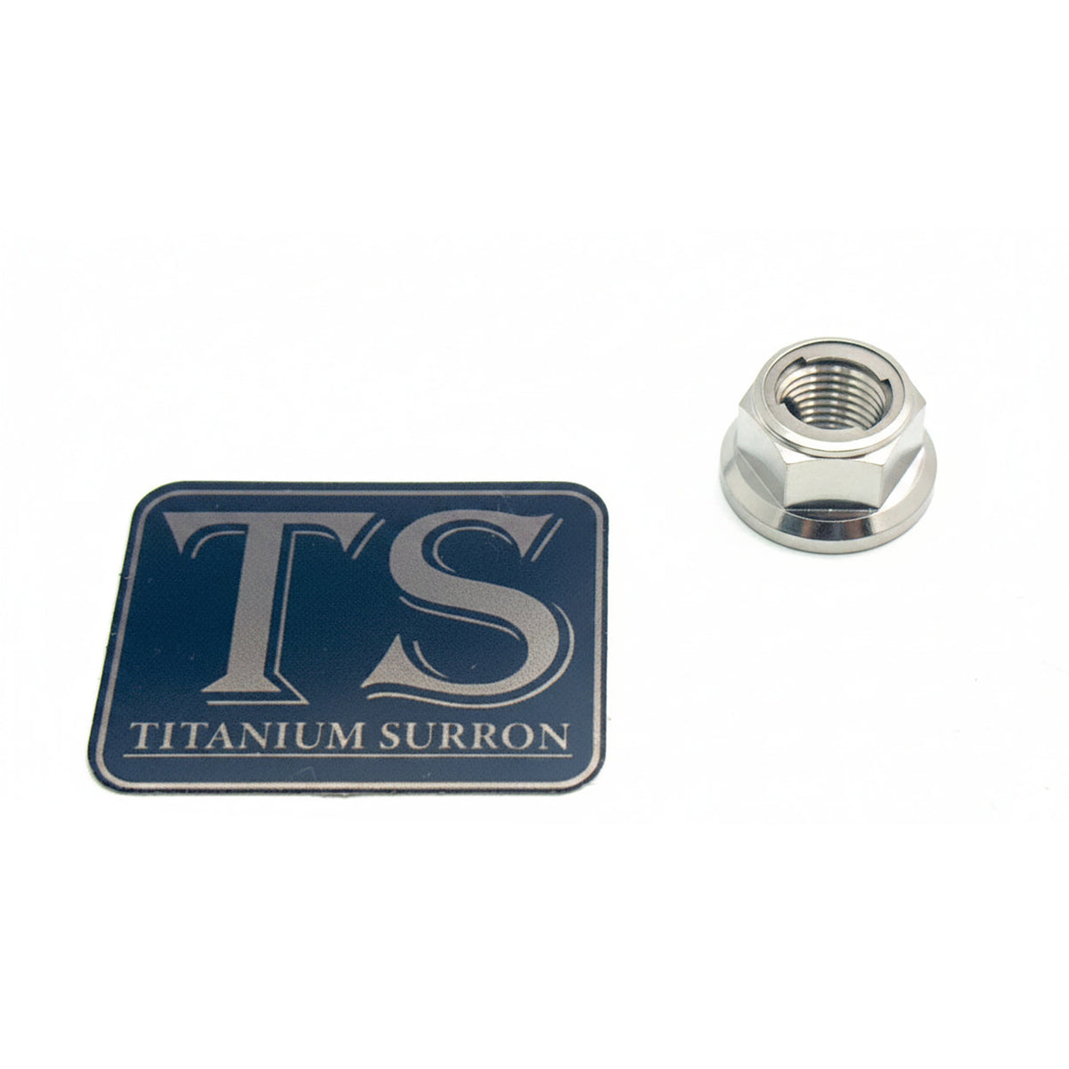 Titanium Rear Axle Nut - E-Moto
