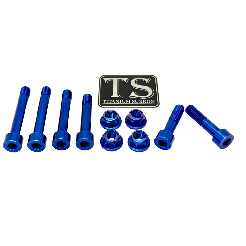 Titanium Rear Linkage Bolt Kit — Surron LBX & Segway