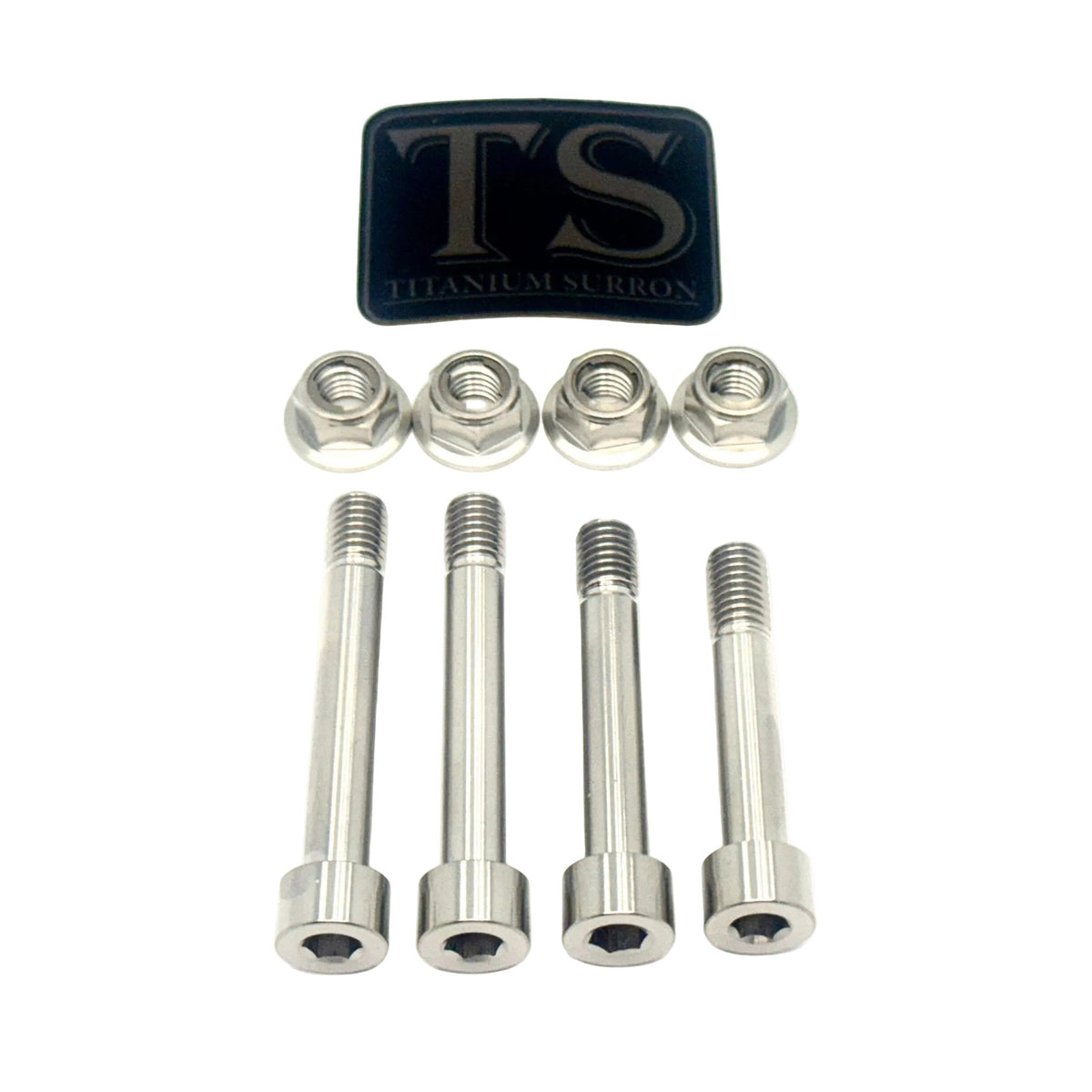 Titanium Rear Linkage Bolt Kit — Surron LBX & Segway