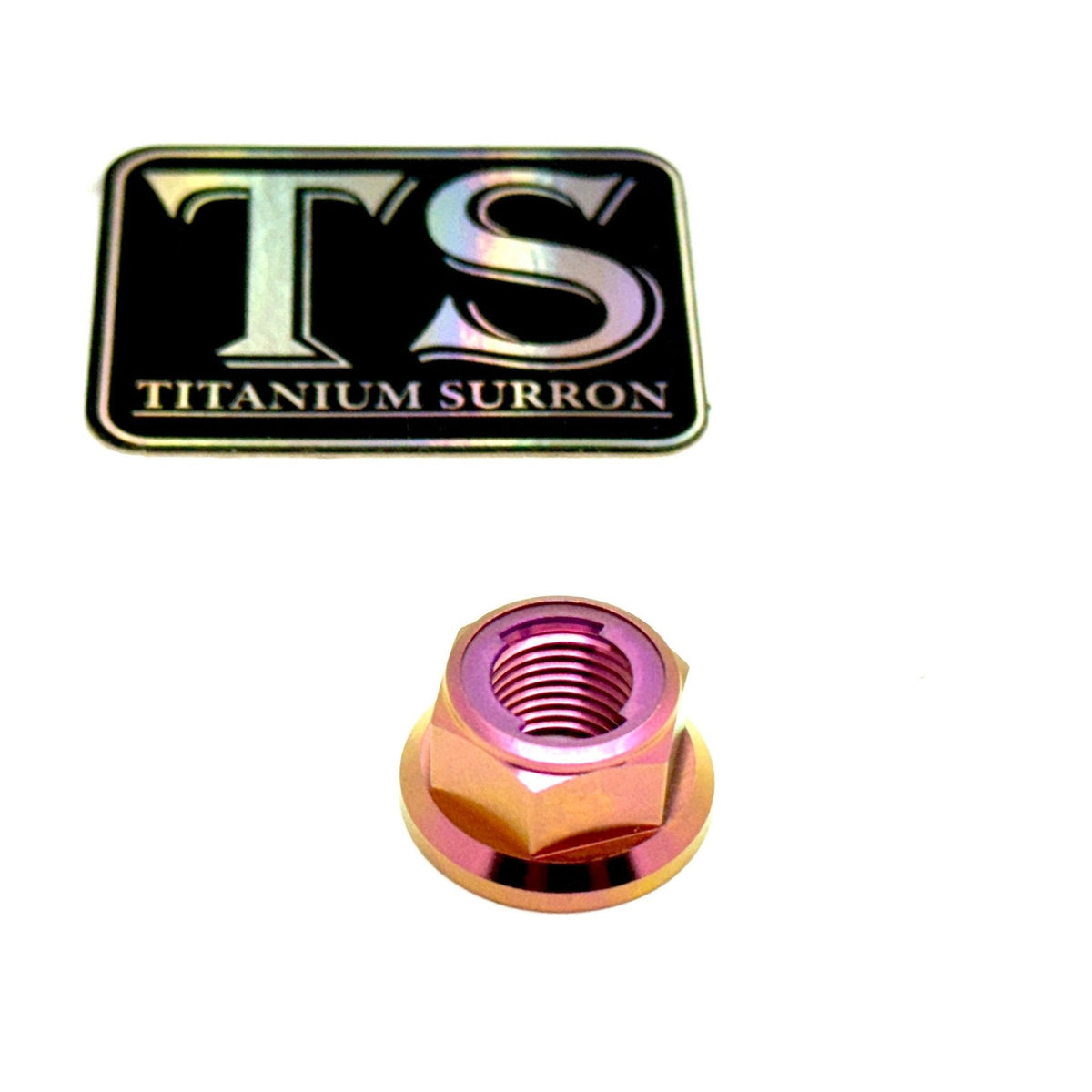 Titanium Reverse Thread Nut M12 — Sotion/Torp Motor