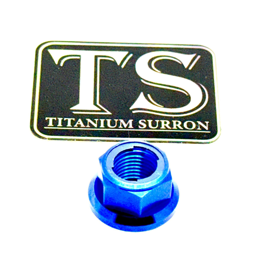 Titanium Reverse Thread Nut M12 — Sotion/Torp Motor