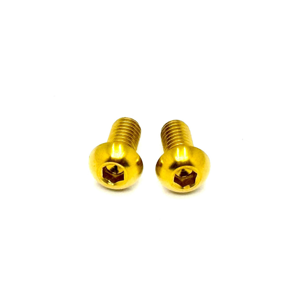 Titanium Side-Plastic / Battery Lid Bolts — E-Moto