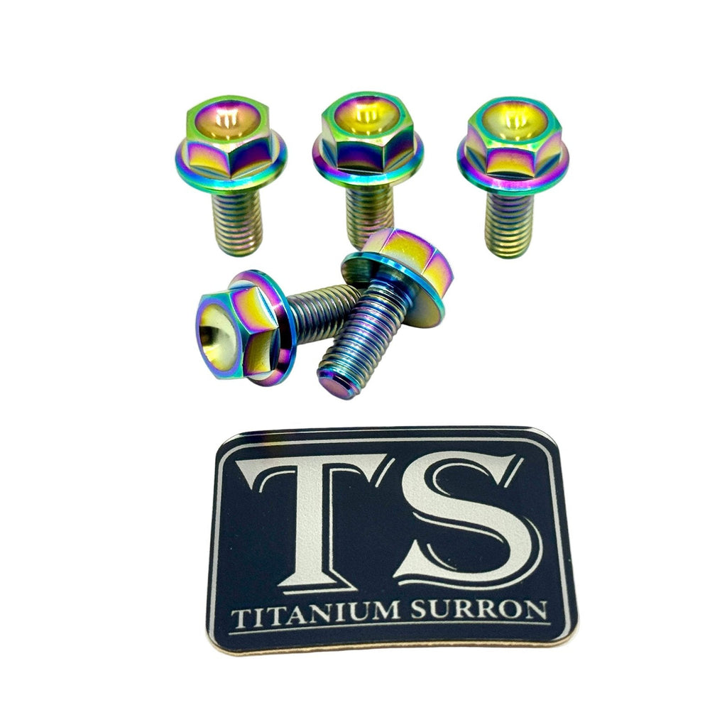 Titanium Sprocket Bolts - E-Moto