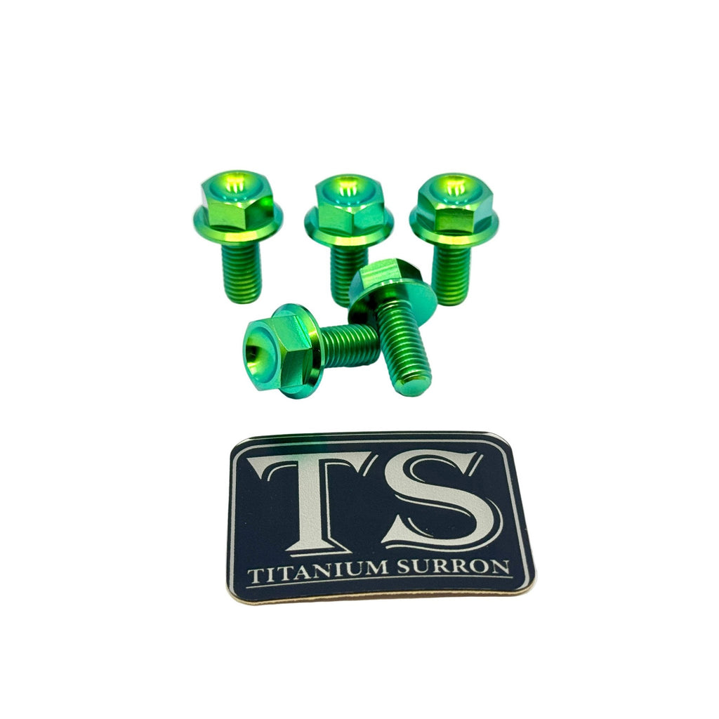 Titanium Sprocket Bolts - E-Moto