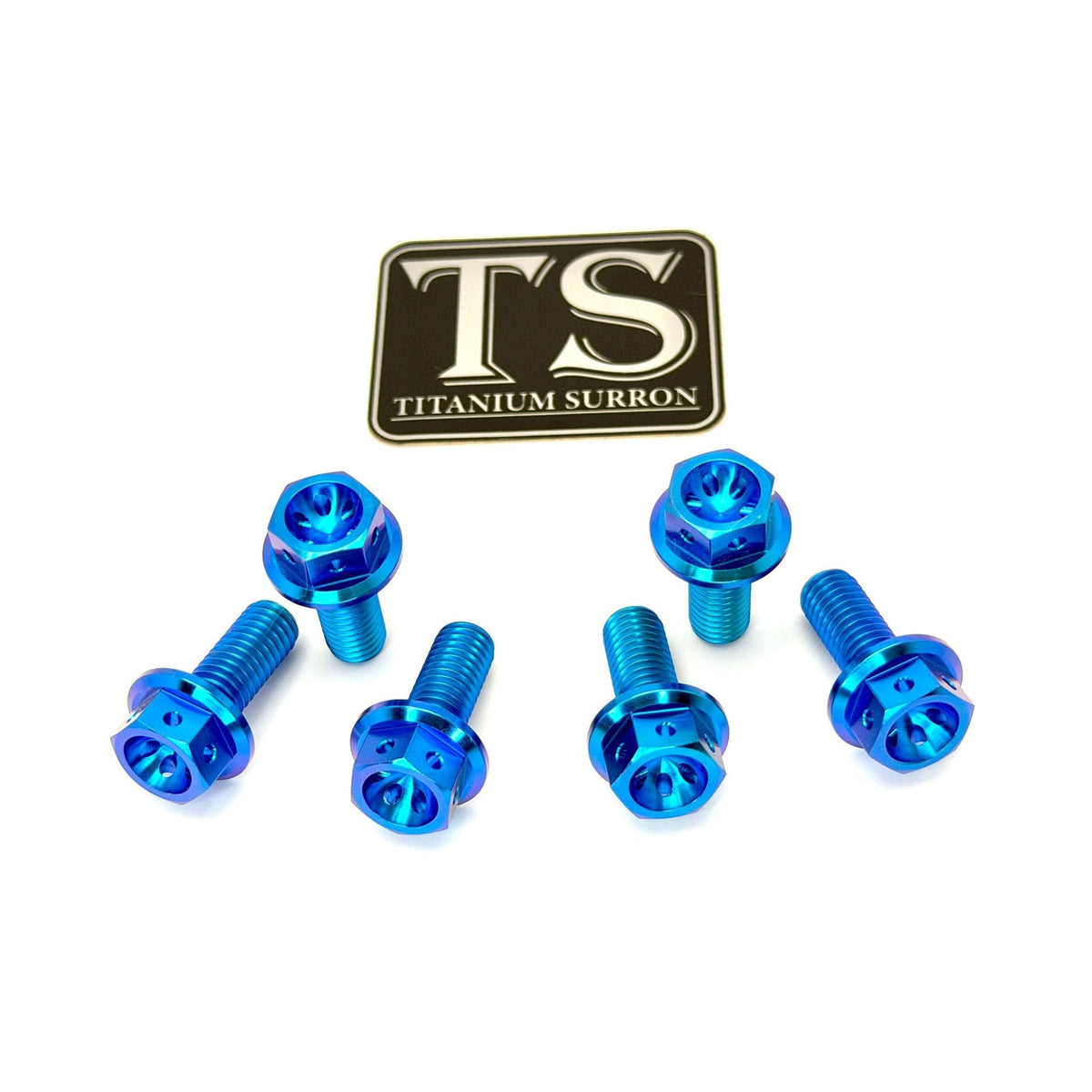Titanium Sprocket Bolts - E-Moto