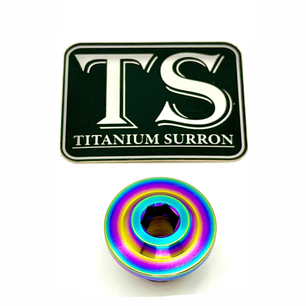 Titanium Surron Ultra Bee OEM Fork Bolt Kit Titanium Surron