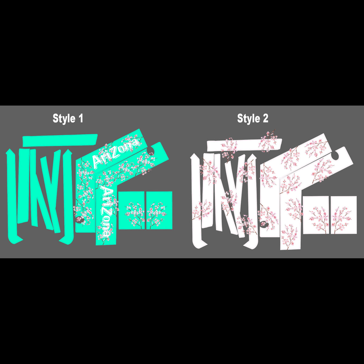 Tuttio Cherry Blossom Graphics Kit JBP