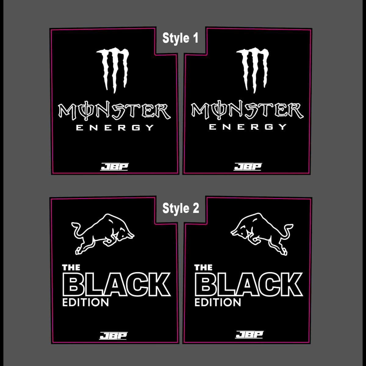 Tuttio Energy Battery Decals JBP