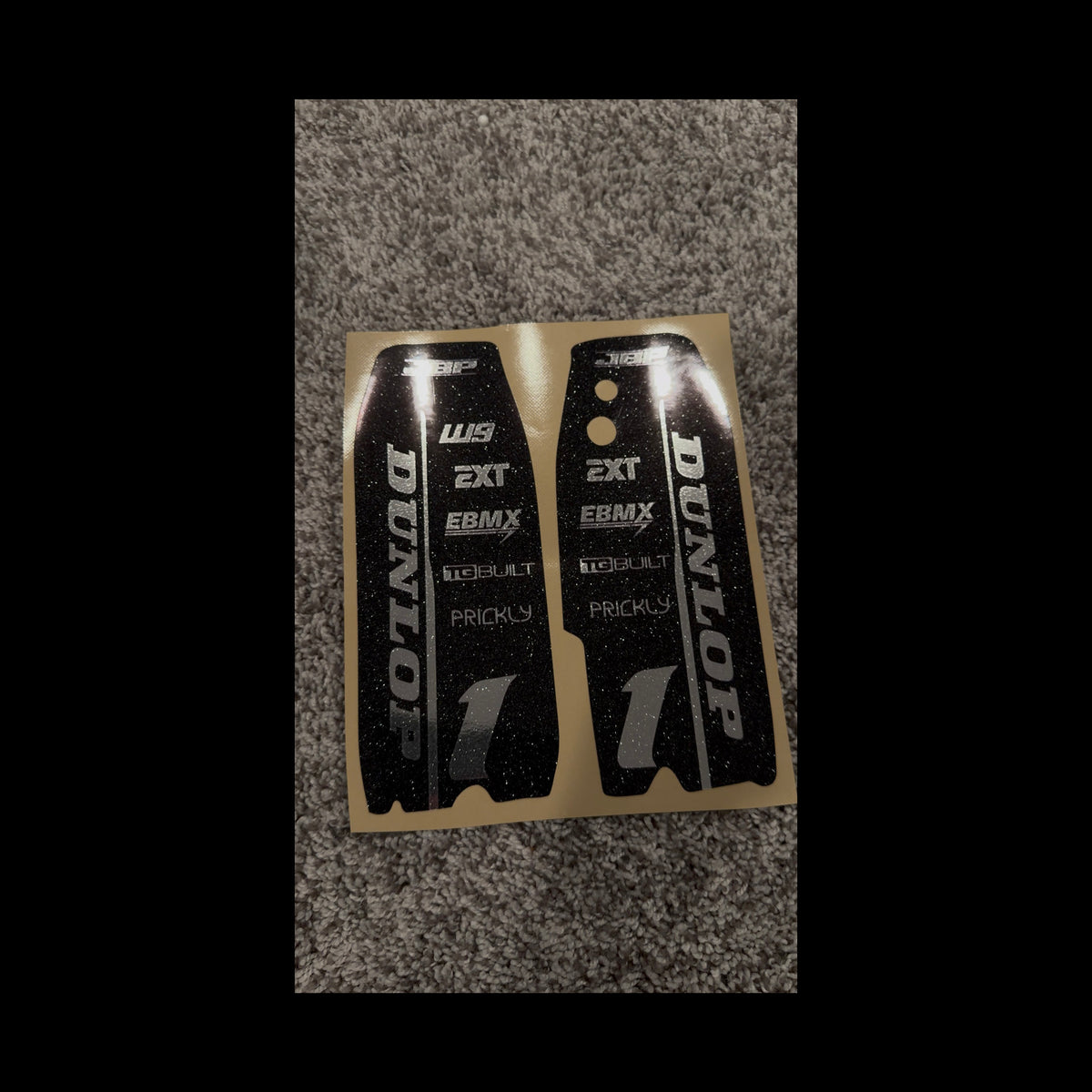 Tuttio/Yozma Fork Guard Decals JBP