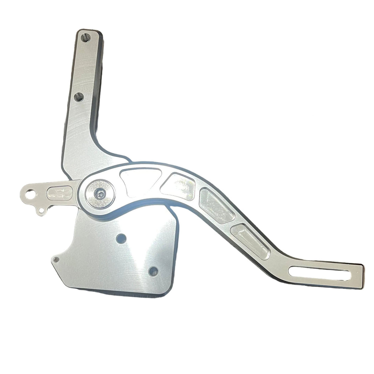 Full foot brake kit for Tuttio and Yozma with CNC aluminum components - alternate angle