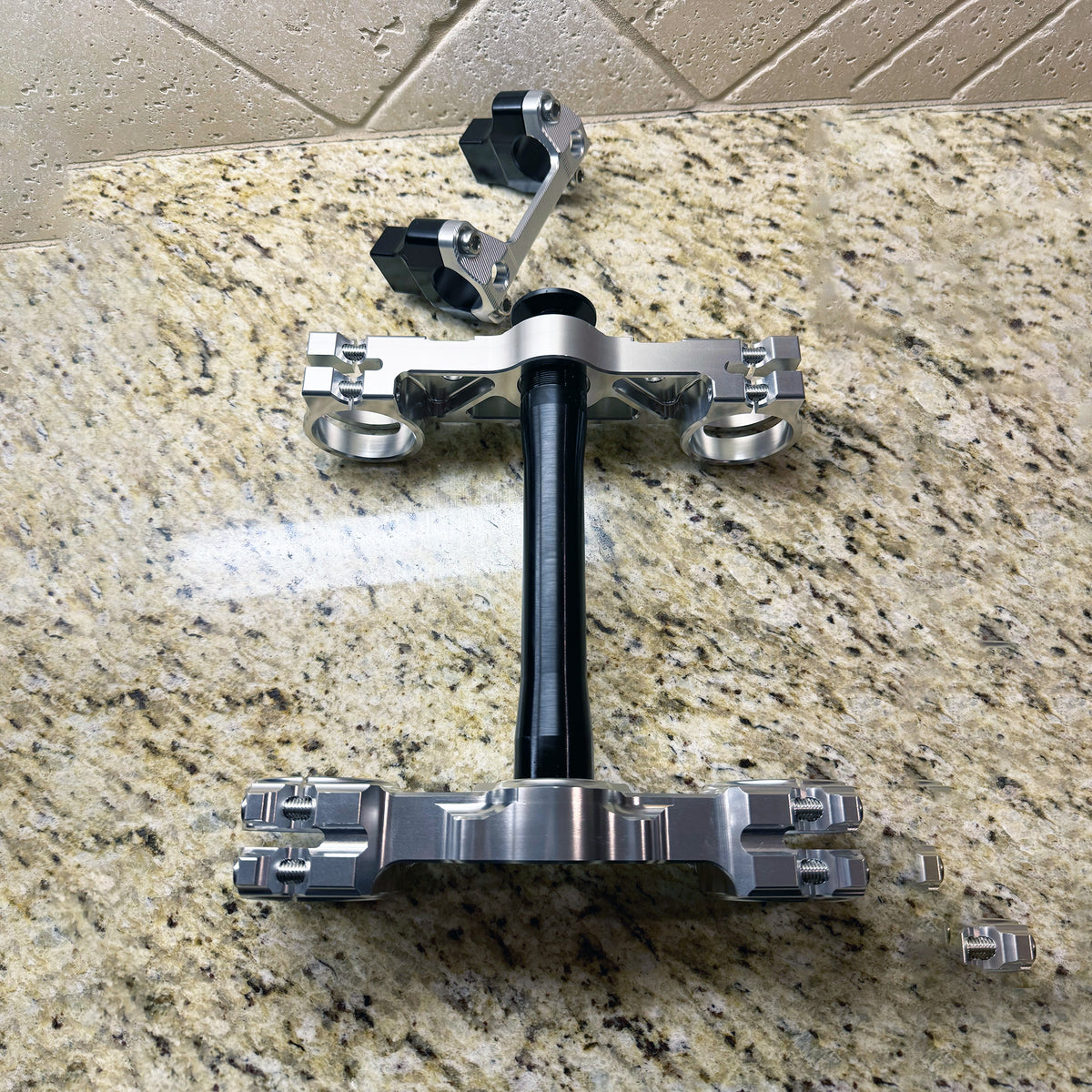 Ultra bee upgraded triple clamps