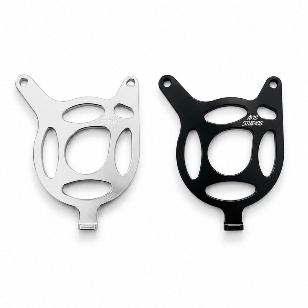 Yozma and Tuttio direct-fit motor cover - alternate angle